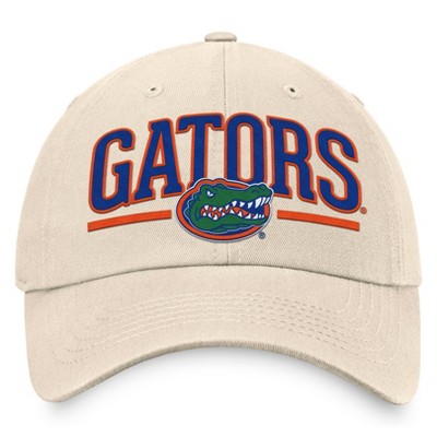 NCAA Florida Gators Unstructured Washed Cotton Twill Hat - Natural