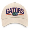 NCAA Florida Gators Unstructured Washed Cotton Twill Hat - Natural - 2 of 4