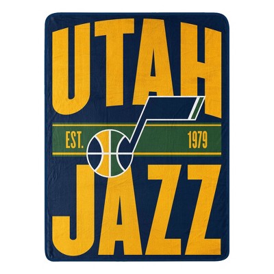 NBA Utah Jazz Micro Throw Blanket