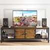 ODK TV Stand for Television up to 75", Farmhouse Entertainment Center, 65" Modern Media Console Cabinet with Doors, Wooden TV Stand for Living Room - 2 of 4