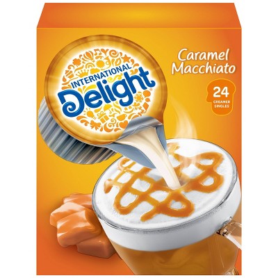 International Delight Caramel Macchiato Coffee Creamer 24ct Target
