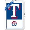 Trends International MLB Texas Rangers - Logo 22 Framed Wall Poster Prints - 3 of 4