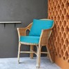 Costway 2PCS Deep Seat Chair Cushion Pads Set Indoor Outdoor W/ Rope Belts - 2 of 4