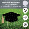 Big Dot of Happiness Bright Future Outdoor Decorations - Graduation Signs - Set of 8 - 3 of 4