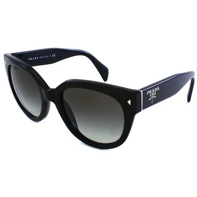 PRADA キャットアイフレムサンクラス 0PR07YS 1AB0A7 Amazon.com: Prada PR 07YS - 1AB0A7 Sunglasses BLACK w/GREY