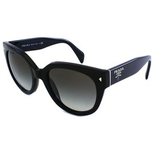 Prada  1Ab0A7 Womens Cat-Eye Sunglasses Black 54mm - 1 of 3