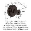 Amerock Faircrest Round Knob for Cabinets, Drawers, and Furniture - 4 of 4