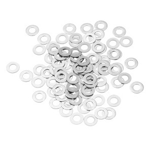 Unique Bargains 304 Stainless Steel Screw Bolt Electronic Repair Automotive Ultra Thin Flat Washers - 1 of 4