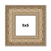 PosterPalooza | Square Museum Silver Picture Frame - UV Acrylic, Foam Board Backing, Hanging Hardware - 2 of 4
