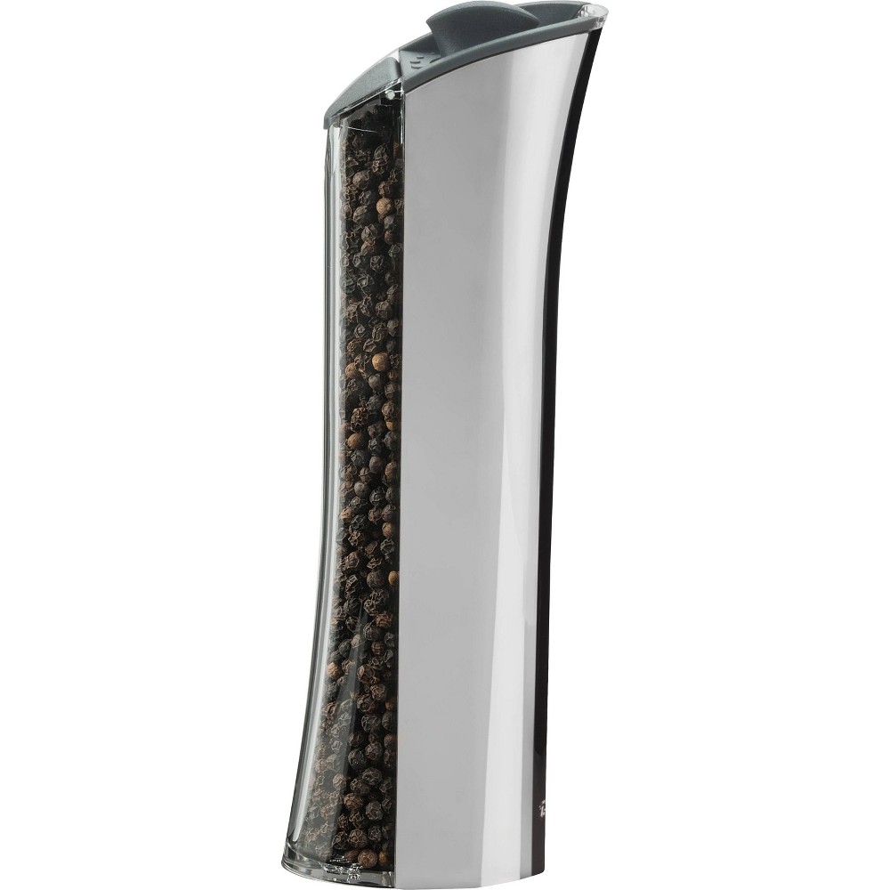 Photos - Serving Pieces Trudeau 8" Graviti Plus Pepper Mill Chrome Finish 