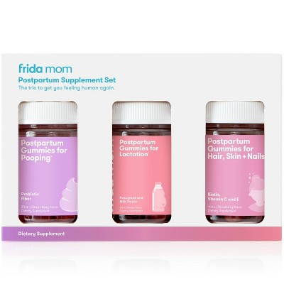 Image of Frida Mom 3pk Postpartum Gummies Starter Kit