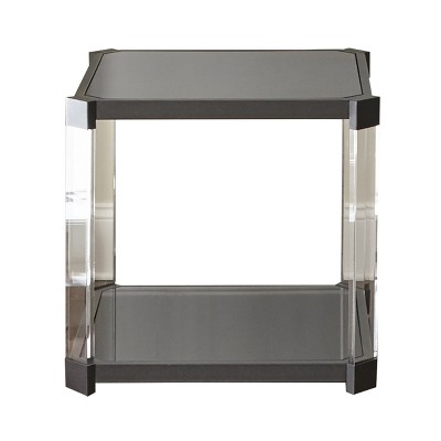 target glass end tables