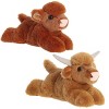Aurora® Mini Flopsie™ Farm Duo 8" Inch Plush Set, Highland Cow & Highland Cow Calf - 2 of 4