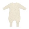 Love To Dream Long Sleeve Sleep Suit - Cotton Fleece 1.5 TOG Sleeveless Swaddle Wrap - 3 of 4
