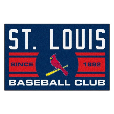 MLB St. Louis Cardinals 19"x30" Uniform Rug - Navy Blue