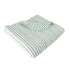 Martha Stripe Taupe Quilted Throw - Levtex Home - 2 of 4