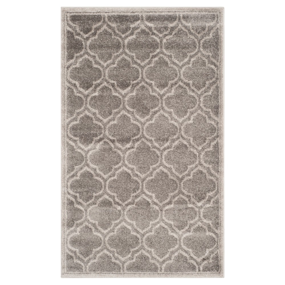 4'x6' Coco Loomed Rug Gray/Light Gray - Safavieh