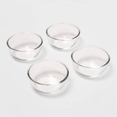 16oz Set of 4 Glass Prep Bowls - Made By Design™