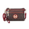 MKF Collection Geneve M Signature Crossbody Wristlet Bag by Mia K - 2 of 4