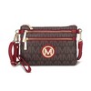 MKF Collection Geneve M Signature Crossbody Wristlet Bag by Mia K - image 2 of 4