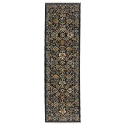 Oriental Weavers Aberdeen 4922D Blue/ Multi Indoor Area Rug - 2'3" x 7'6"