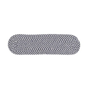 Colonial Mills Milton Houndstooth Tweed Stair Treads - Navy 8"x28" (SET 13) - 1 of 4