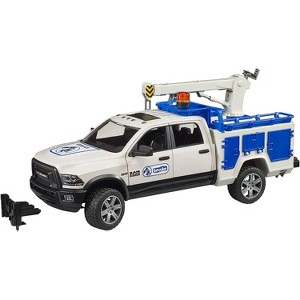 Bruder RAM 2500 Service Truck with Beacon Light - 1 of 4