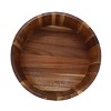 MegaChef 9.75 Inch Large Acacia Wood Salad Bowl - 4 of 4