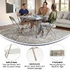 Alamont 6pk Hercules Plastic Folding Chairs - 4 of 4