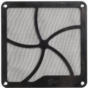 SilverStone Technology   Plastic Fan Filter with Magnet for 140mm Case Fan PSU Fan air vent - 1 of 4