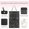 Hanging Necklaces Holder, Bracelets, and Ankles, Necklaces Display Storage Hanger for Wall - 2 of 4