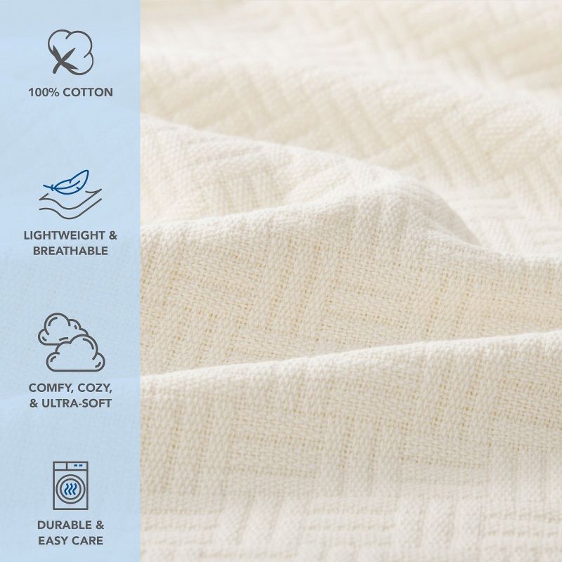 Host & Home Cotton Blanket, 2 of 7