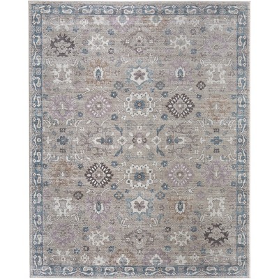 Dartmouth Transitional Floral & Botanical Gray/Blue/Taupe Area Rug