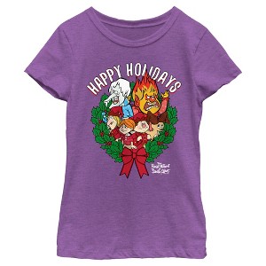 Girl's The Year Without a Santa Claus Happy Holidays T-Shirt - 1 of 4