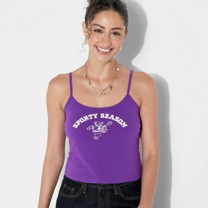 Women's Game Day Scoopneck Graphic Cami - Wild Fable™ - 1 of 3