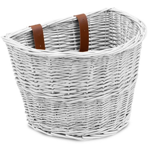 Wicker bike sales basket target