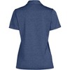 Lands' End Women's Rapid Dry Short Sleeve Space Dye Sport Neck Polo Shirt - 4 of 4