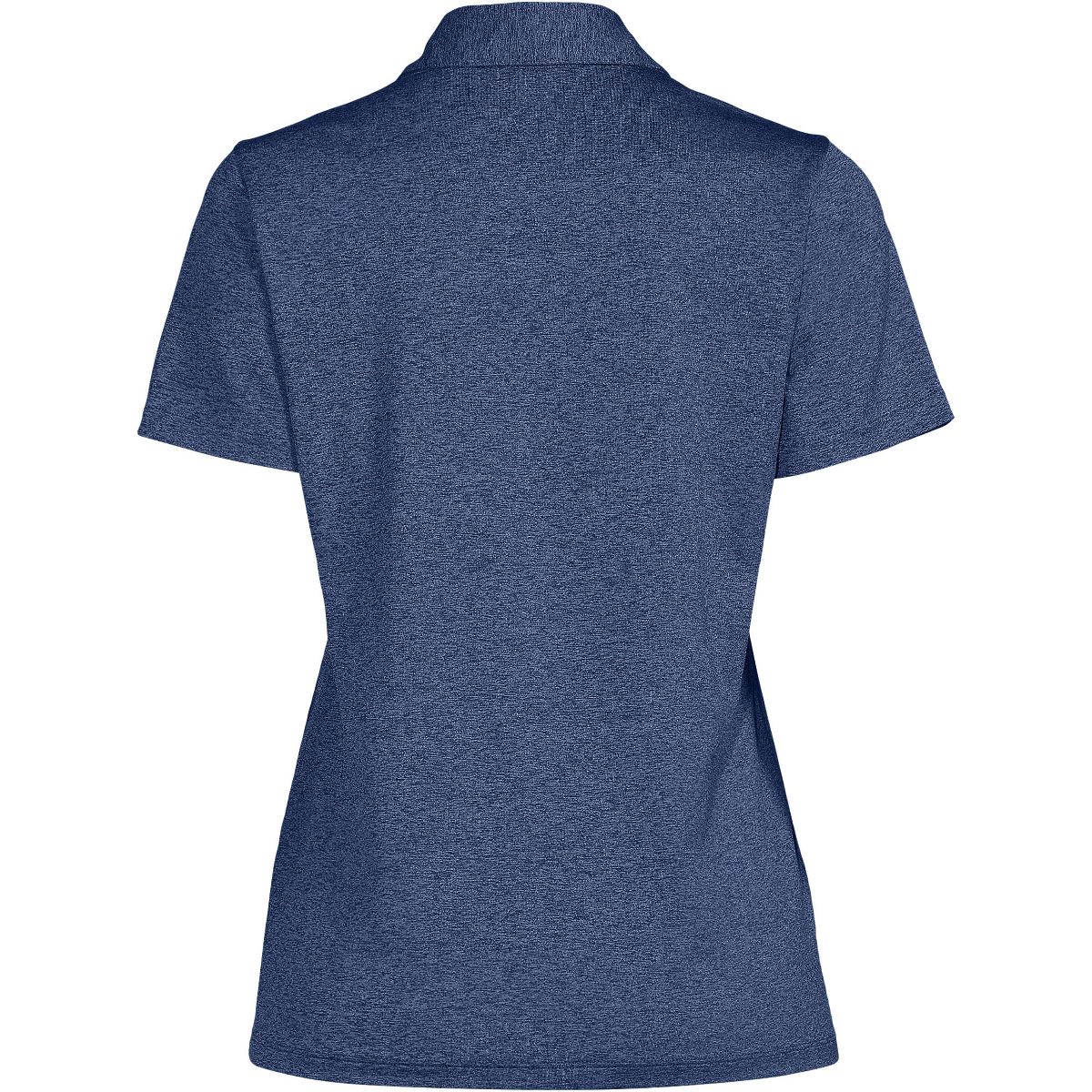 Lands' End Women's Rapid Dry Short Sleeve Space Dye Sport Neck Polo Shirt - thumbnail 8