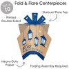 Big Dot of Happiness Eid Mubarak Table Decorations - Ramadan Fold and Flare Centerpieces - 10 Count - 3 of 4