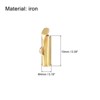 Unique Bargains Tube Ball Bead Slide on End Clasps for Multi-Strand DIY Craft Making 100 Pcs - 2 of 3