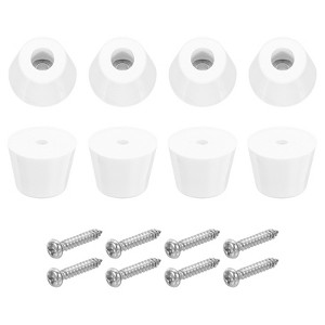 Unique Bargains Non-Slip Noise Reduction Non-Marking Rubber Bumper Feet 8 Pcs - 1 of 4