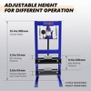 6 Ton Hydraulic Shop Press, H-Frame Garage Floor Adjustable Shop Press with Press Plate, Hydraulic Shop Floor Press for Car Repair and Garage - 2 of 4