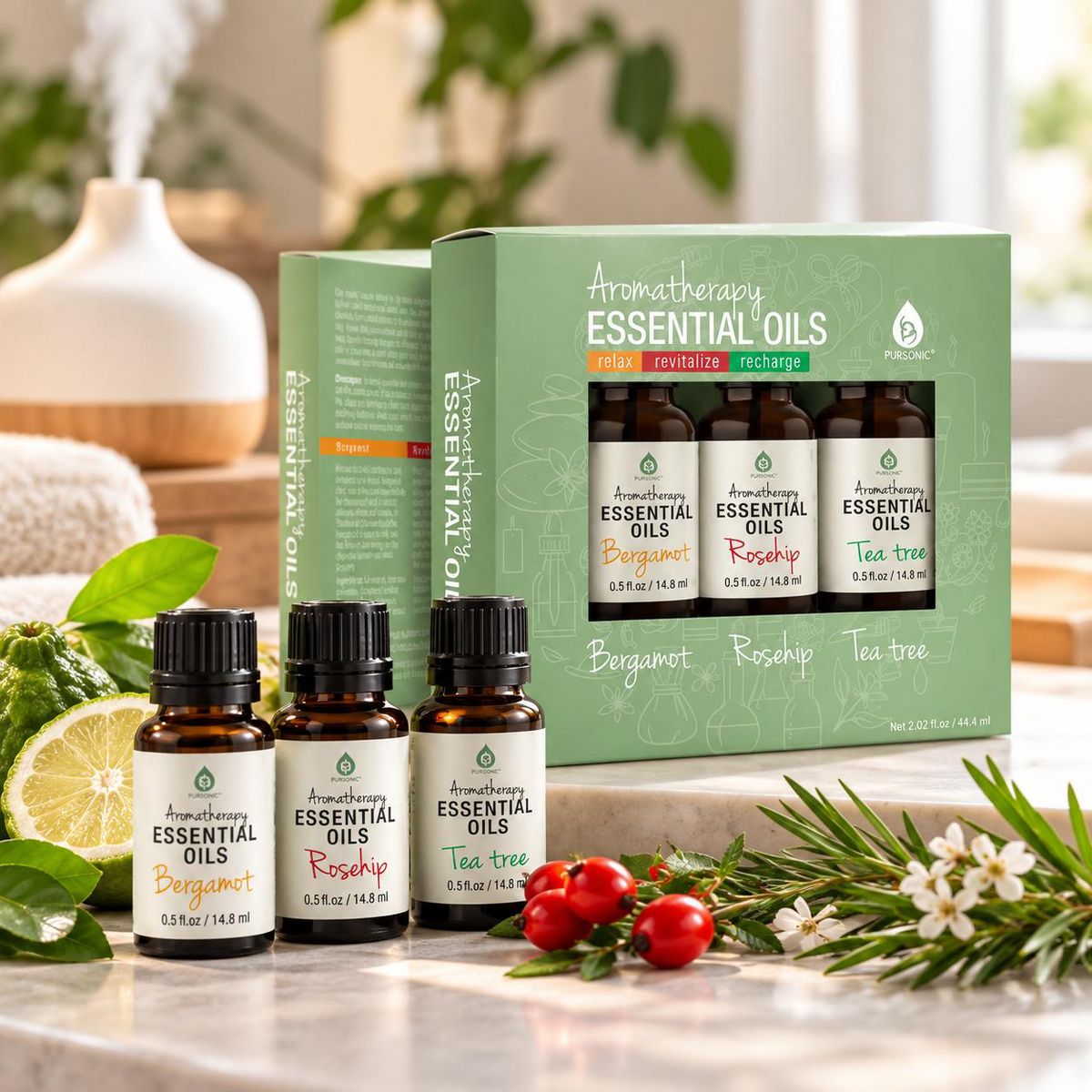 Pursonic Aromatherapy Essential Oils - thumbnail 3