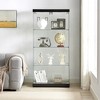 VYNXARIA 4-Tier Glass Display Cabinet with Locks - Elegant Storage for Home & Office - 2 of 4