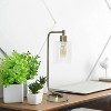 Modern Iron Desk Lamp with Glass Shade - Lalia Home - 4 of 4