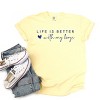 Simply Sage Market Life Is Better With My Boys Heart Garment Dyed Tee - 3 of 4