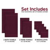8 Piece Cotton Bath Towel Set - 4 of 4