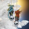 Design Toscano Dragons of Skull Hollow Holiday Ornaments - 2 of 4