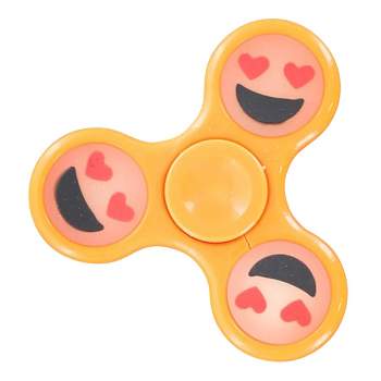 Spinning Fidget Toy, Google Eyed Smiley Face, Choice of Colors, Fun For All  Ages