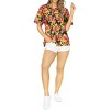 HAPPY BAY Women's Hawaiian Blouse Tops Vintage Shirt Button Down Halloween Costumes Party Short Sleeve Shirts for Women - 4 of 4